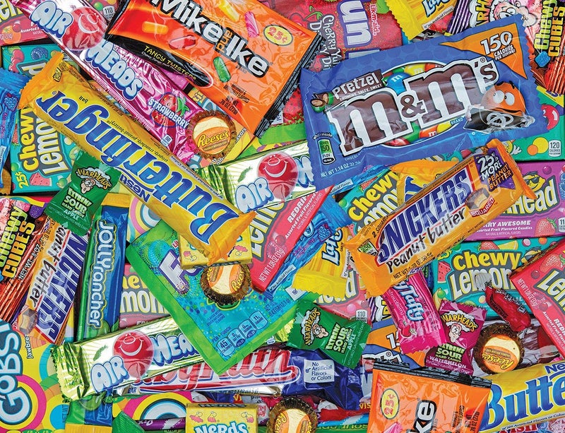 Springbok's 1000 Piece Jigsaw Puzzle Sweet Tooth - Made in USA - Image 1
